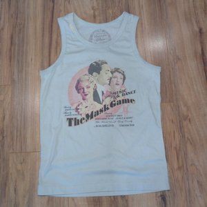 Private Structure Size 2 VINTAGE GLAM THE MASK GAME Blue New Women's Shirt Top